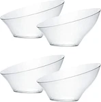 Classic Clear Round Disposable Bowls Set Of 8 - Perfect For Events & Gatherings New. Price: $21.99.