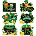 Obusatt St. Patrick's Day Plastic Placemats Set Of 16.5 X 12.6IN, Colorful New. Price: $21.99.