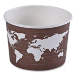 Ecoproducts World Compostable Food Container 8OZ 3.04" Dia Brown 1000/CARTON New. Price: $130.43.