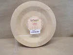 Brheez Bamboo Heavy Duty Disposable Compostable Party Plates - 11" (25) Open. Price: $17.99.