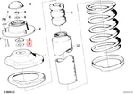 Genuine Bmw Mini M3 Z1 Z3 Spring Plate Washers 37X2.5MM Pcs 31336776760 New. Price: $11.50.