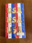 Sophistiplate 20 3PLY Usa Guest Napkins New. Price: $7.99.