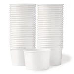Matican Paper Ice Cream Cups 50-COUNT 16-OZ Disposable Dessert Bowls For Hot New. Price: $30.57.