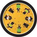 Tiny Terrors Costume Cute Kids Halloween Theme Party 7" Paper Dessert Plates New. Price: $9.99.
