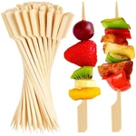 300PCS Cocktail Picks Bamboo Skewers For Appetizers, Fatloda Paddle Wooden New. Price: $12.43.