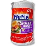 Hefty Super Weight 7/8 In Foam Plate, 220-COUNT New. Price: $32.59.