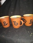 3 Cowboy Living Biz Cup/mugs. Yeehaw! These Fantastic Are Ready For Your Ne Used. Price: $60.00.