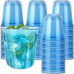 50 12 Oz. Disposable Stemless Glasses New. Price: $18.99.