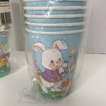 Beach Co. Easter Tableware 2 PACKAGES/10 Paper CUPS-9OZ Hot/cold VINTAGE-1996 New. Price: $7.99.