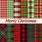 Whaline 24 Sheet Christmas Pattern Paper Pack Plaid 1, Beige New. Price: $18.55.