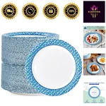 8.375 Inch Round Disposable Paper Plates Hassle-free Cleanup For All Occasions New. Price: $56.24.
