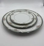 Noritake Greenbrier 4101 Round Set Of 3 Dinner Plate, Salad Bread New. Price: $60.00.