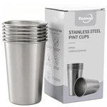 Tosnail Pack Stainless Steel Pint Cups, 16 Oz Metal Unbreakable Drinki... New. Price: $27.51.