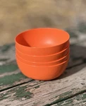 Set Of 4 Mainstays Halloween Pumpkin Etched Plastic Bowls 38OZ Cereal Orange New. Price: $13.95.