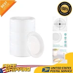 800 Count Disposable 6 Inch White Plastic Dessert Plates - Perfect For Parties New. Price: $77.05.