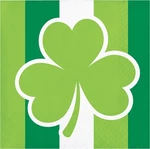 St. Patrick's Shamrock Irish Holiday Theme Party Paper Beverage Napkins New. Price: $9.99.