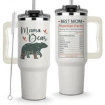 Mama Bear With Handle 40OZ - Tumbler, Mommy Gifts From Daughter, ... New. Price: $39.34.
