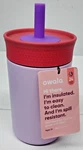 Owala Kids Tumbler 12 Oz Purple Pink Stainless Steel Insulated Cup With Straw New. Price: $24.29.