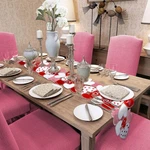 Valentines Day Table Runner 14 X 69 Inch Embroidered Love Heart Mat Co... New. Price: $22.86.
