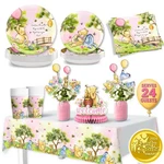 Rainmeadow Premium 106 Pc Pink Winnie Baby Shower Decorations Girl New. Price: $43.21.