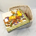 Creative Expressions Party Creation Cocktail Napkins Golden Heritage+ Basket New. Price: $8.99.
