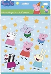 Unique Peppa Pig Plastic Loot Bags - 8 Count New. Price: $5.49.