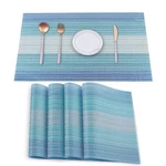 Heloho Set Of 4,VINYL Table Stain Resistant 4PCS, Blue New. Price: $12.99.