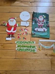 Vintage Hallmark Merry Christmas Santa Cardinals Centerpiece Honeycomb Base Used. Price: $6.79.