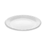 Pactiv Corp. YTK100090000 Compt 9" Laminated Foam Plates - WHT(500/CARTON) New. Price: $43.22.