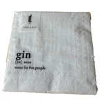 Tableau Gin Definition Cocktail Party Fun Bar Beverage Napkins 20 Count Sealed New. Price: $16.99.