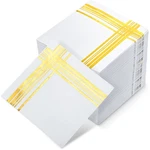 200 Pcs Gold And White Cocktail Napkins 5 X Inches Disposable Party Stylish... New. Price: $36.56.
