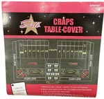 Deluxe Craps Table Cover Card Game 3 6 By Amscan Green Felt Casino Night New. Price: $16.99.