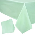 Sparkle And Bash Mint Green Plastic Tablecloth 3 Count (pack Of 1), New. Price: $24.99.