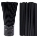 Disposable Plastic Drinking Straws Black 500 Pack New. Price: $23.84.