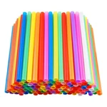 200 Pcs Jumbo Smoothie Straws,colorful Disposable Plastic Large Wide-mouthed ... New. Price: $24.78.