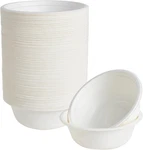 Ecolipak 150 Pack 12 Oz Paper Bowls Disposable, Heavy-duty Biodegradable Compost New. Price: $27.99.