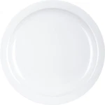 Carlisle Kingline 7.25" Reusable Melamine Sandwich Plates - 48 Pack, White New. Price: $270.99.