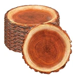 120 Pcs Rustic Wood Grain Dessert Paper Plate 9"NATURAL Farmhouse Slice ... New. Price: $39.65.