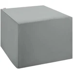 Pemberly Row Polyester Fabric Outdoor Ottoman And Side Table Cover In Gray New. Price: $77.36.