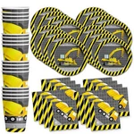 Construction Truck Birthday Party Supplies Tableware Set For 16 Plates New. Price: $24.58.