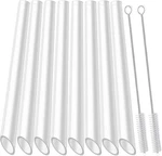 Alink 8 Clear Boba Straws 13MM Reusable Jumbo Smoothie + 2 Cleaning Brush New. Price: $16.33.