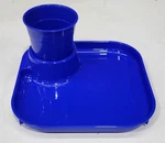 Great Blue Square Plates And Cups (5 Pair Pack) New. Price: $17.99.