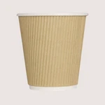 Karat CKRC510 Oz Ripple Hot Cups - Kraft/white (500/CARTON) New. Price: $54.47.