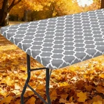 Smiry Rectangle Picnic Table Cover, Waterproof 72 X 30 (rectangular), Grey New. Price: $16.99.