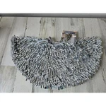 Jason Wu Mini Silver Table Top Tree Skirt 24 Inch Shiny Gray Unique New. Price: $39.75.