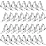 Tripole Tablecloth Clips 32 Pack Stainless Steel Cover Assorted Sizes New. Price: $12.40.
