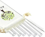 Reusable Clear Smoothie Straws, 10 X Mm Jumbo Tritan Hard Plastic Drinking New. Price: $12.85.