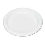 Tablemate 7644WH 7" Diameter Plastic Dinnerware Plates - White (125/PK) New. Price: $28.77.