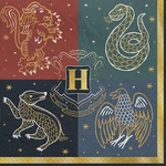 Harry Potter Hogwarts United Paper Party Napkins 5" Multi-color,multicolor New. Price: $14.24.