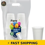 Pami 16 Oz Disposable Plastic Party Cups 50-PACK New. Price: $30.99.